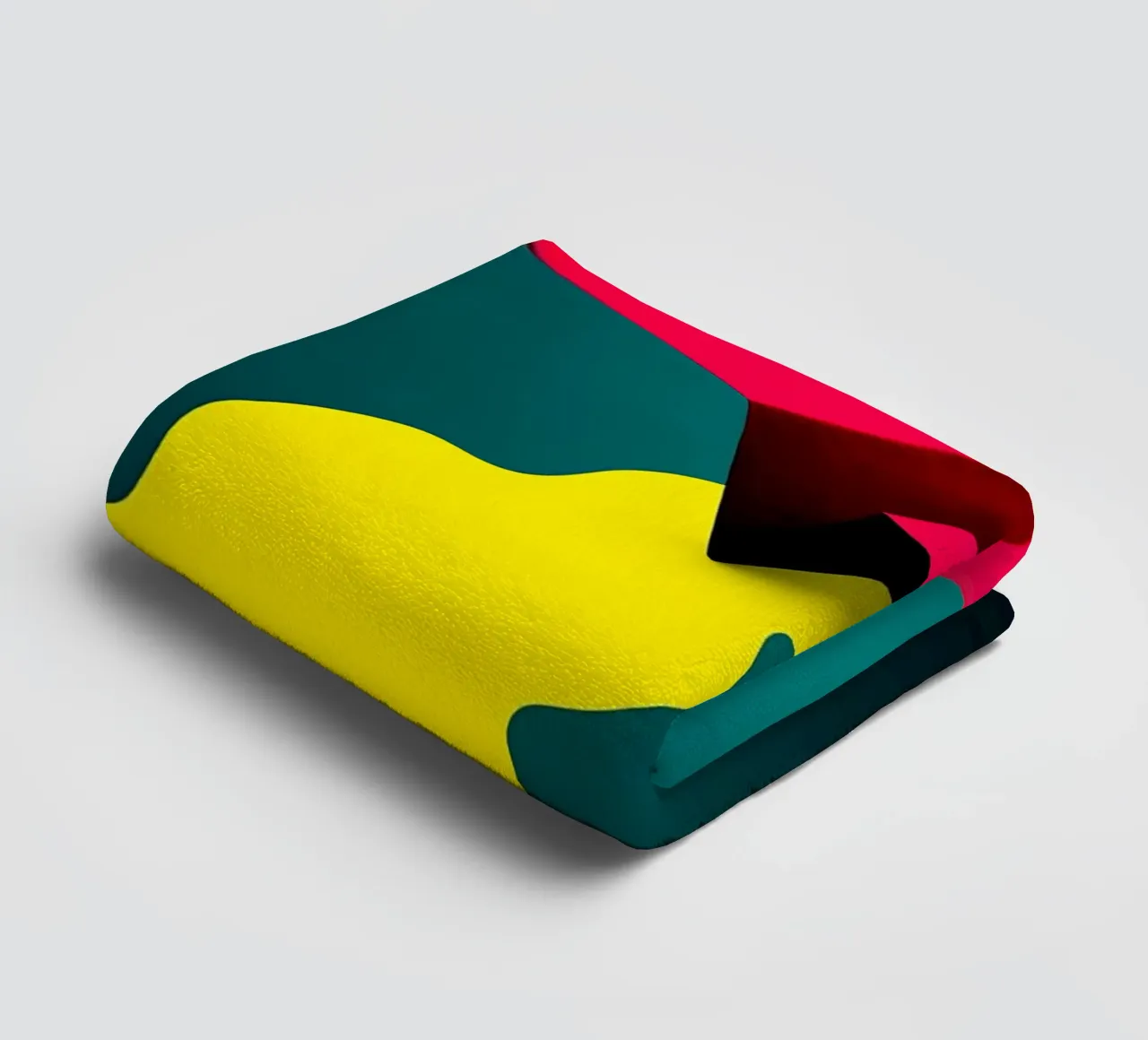 Aereo di carta - Pop Art asciugamano da bagno da ColorCrash Gallery