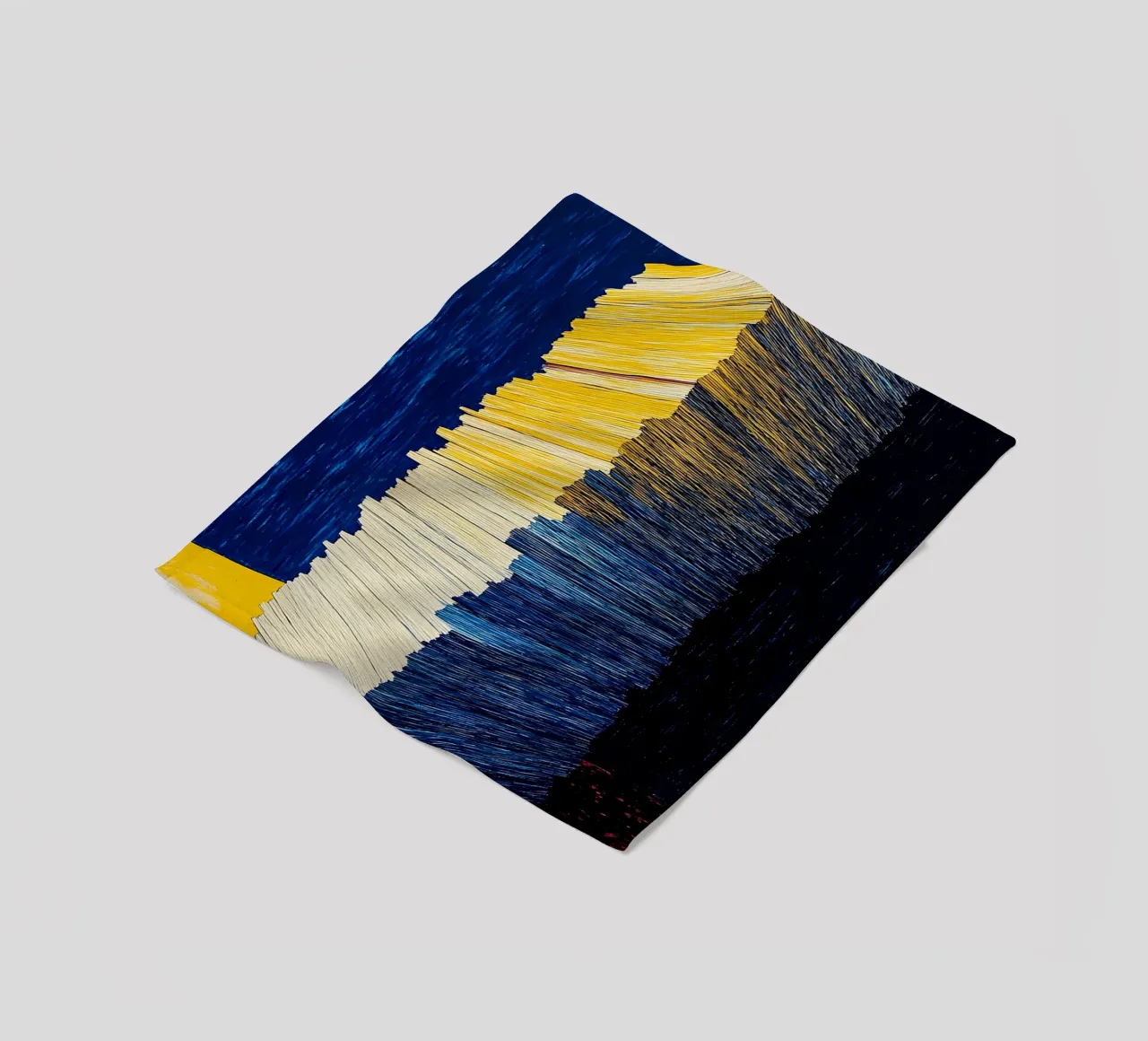 Stack Of Papers - Pop Art fleece blanket by ColorCrash Gallery
