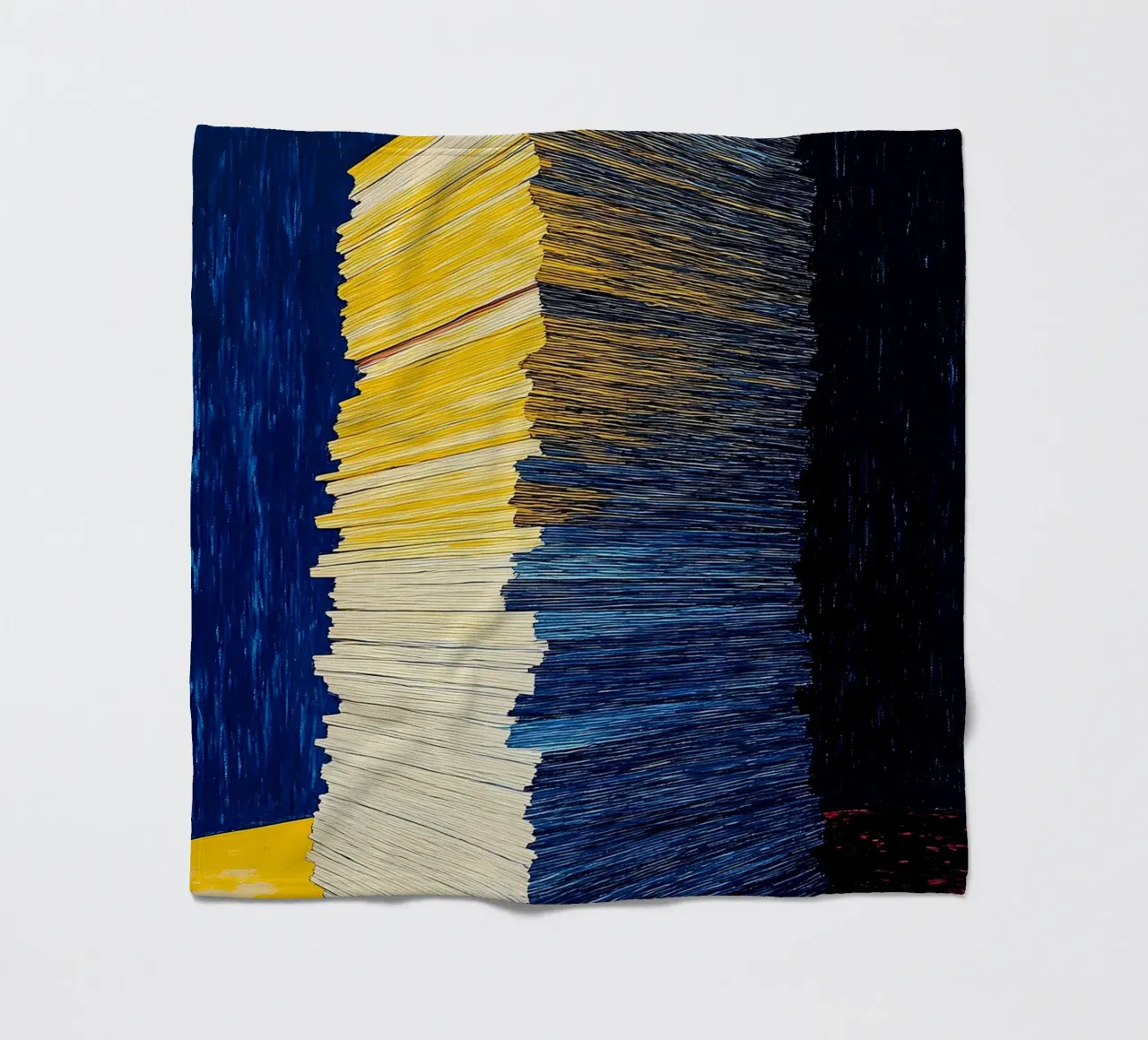 Stack Of Papers - Pop Art fleece blanket by ColorCrash Gallery