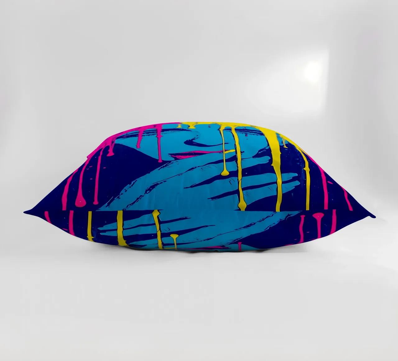 Donna dai colori sgocciolanti - Pop Art cuscino da ColorCrash Gallery