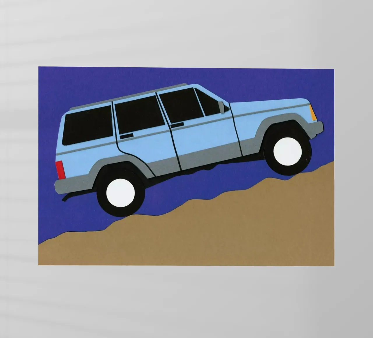 Blue SUV pellicola backlit da Rosi Feist