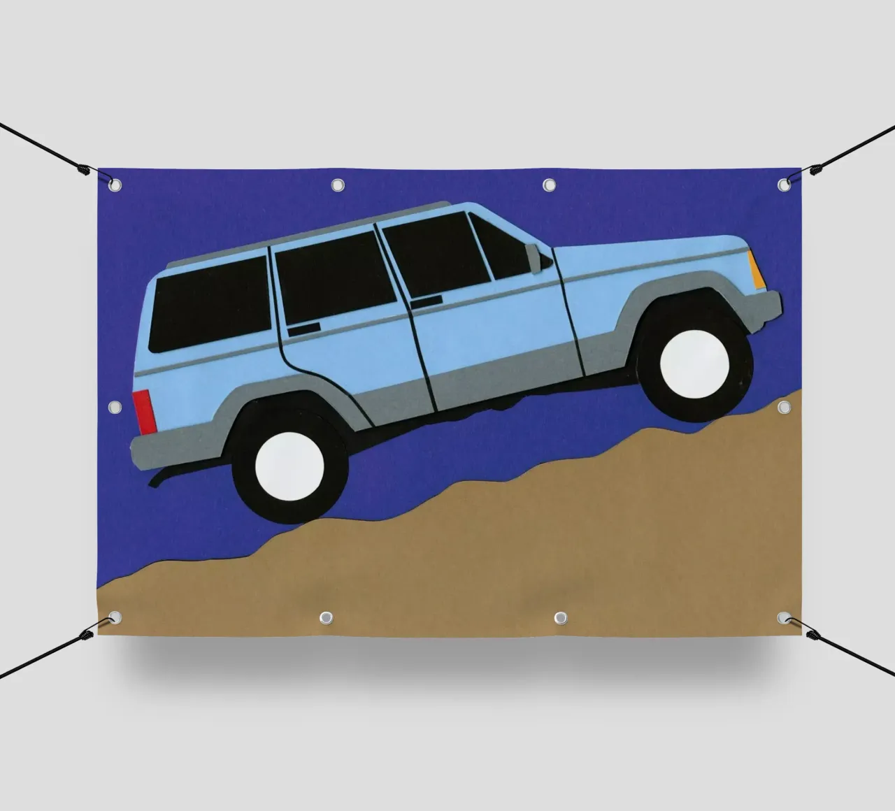 Blue SUV telo in pvc da Rosi Feist