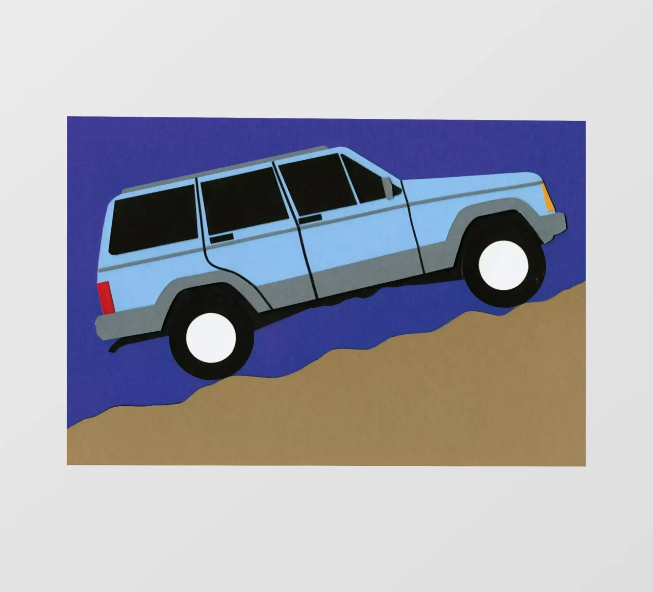 Blue SUV telo in pvc da Rosi Feist