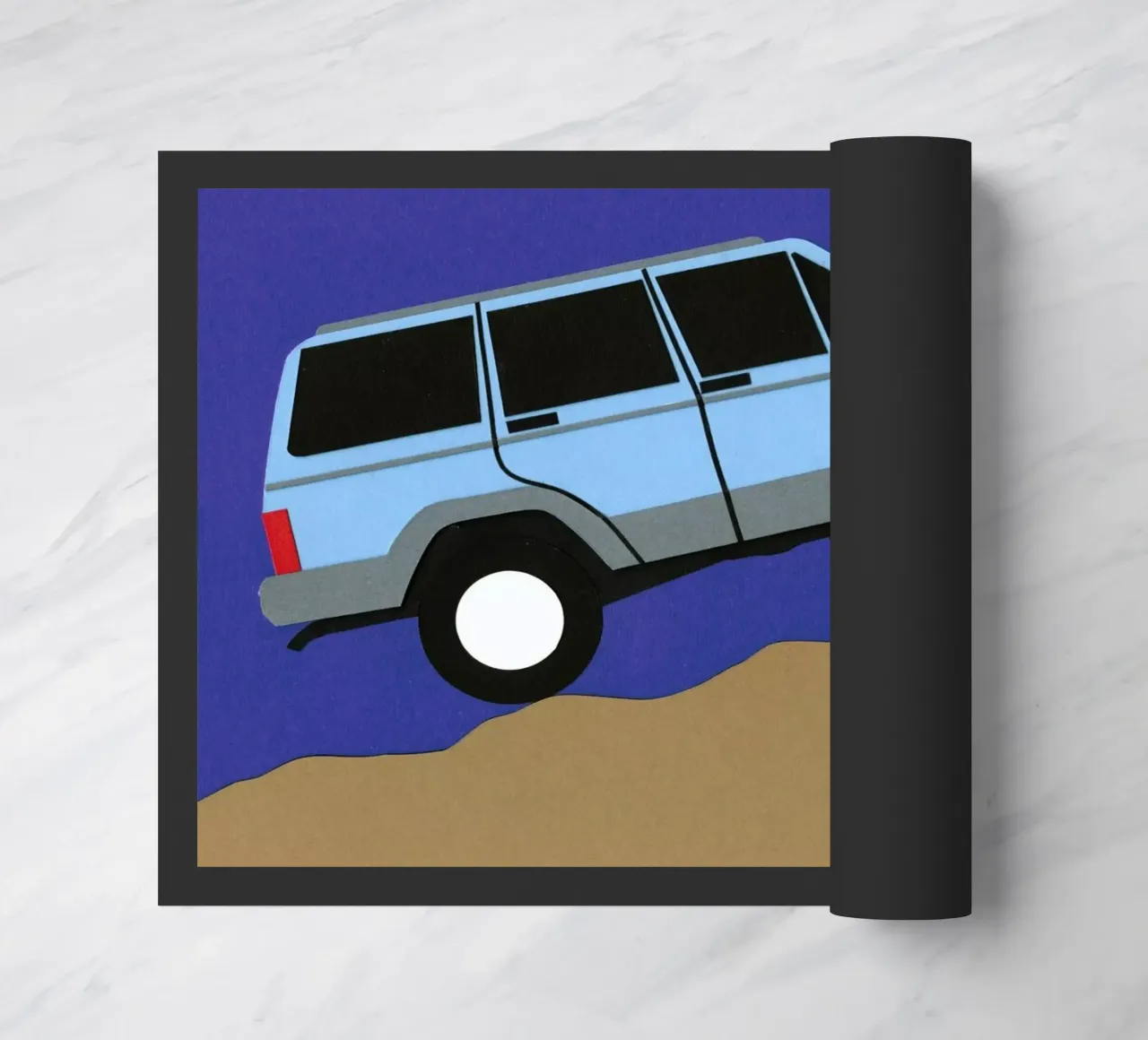 Blue SUV zerbino da Rosi Feist