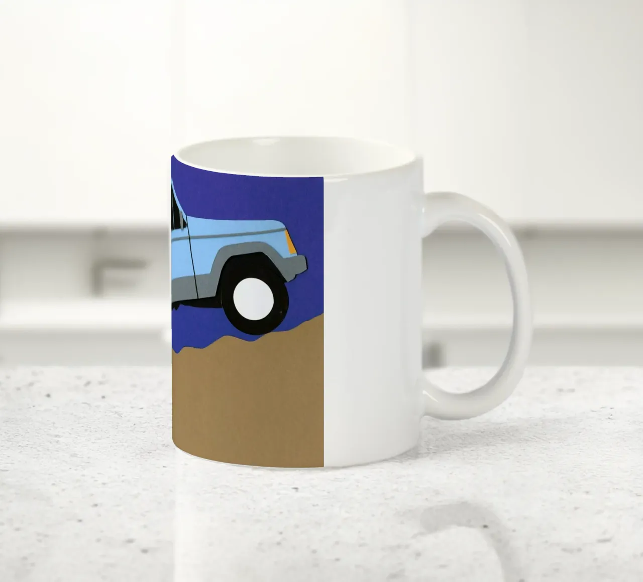 Blue SUV tazza in ceramica da Rosi Feist