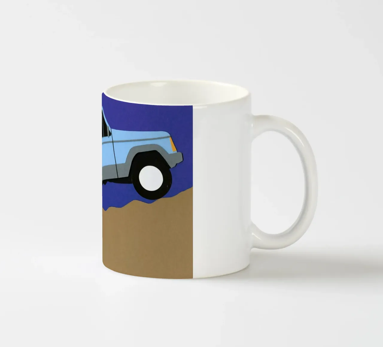 Blue SUV tazza in ceramica da Rosi Feist