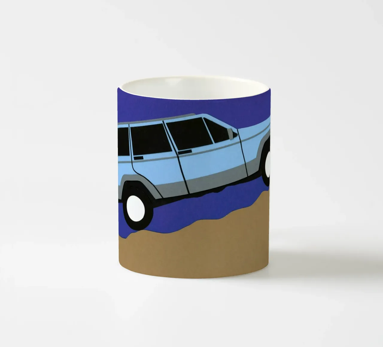 Blue SUV tazza in ceramica da Rosi Feist