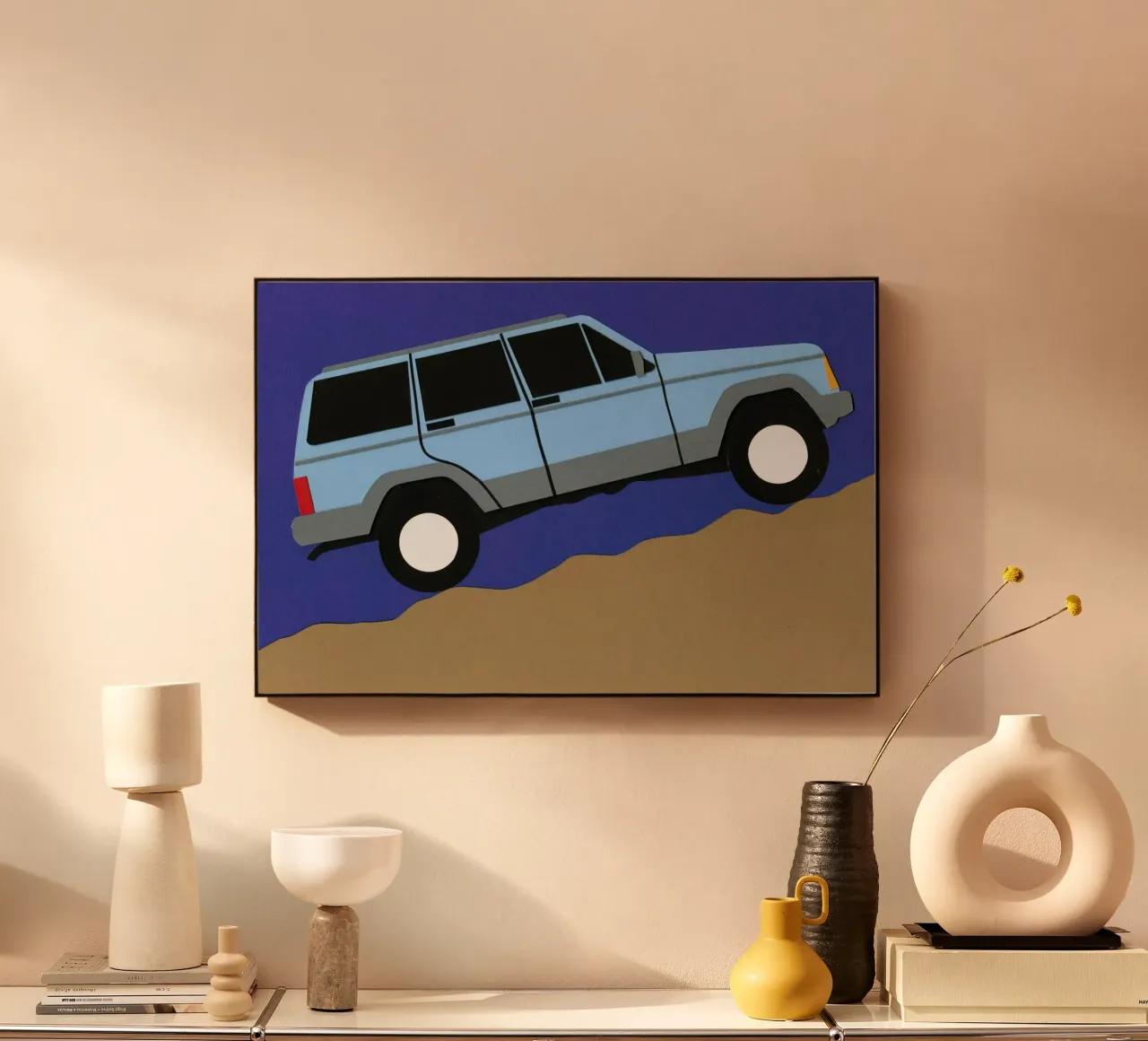 Blue SUV plexiglass da Rosi Feist