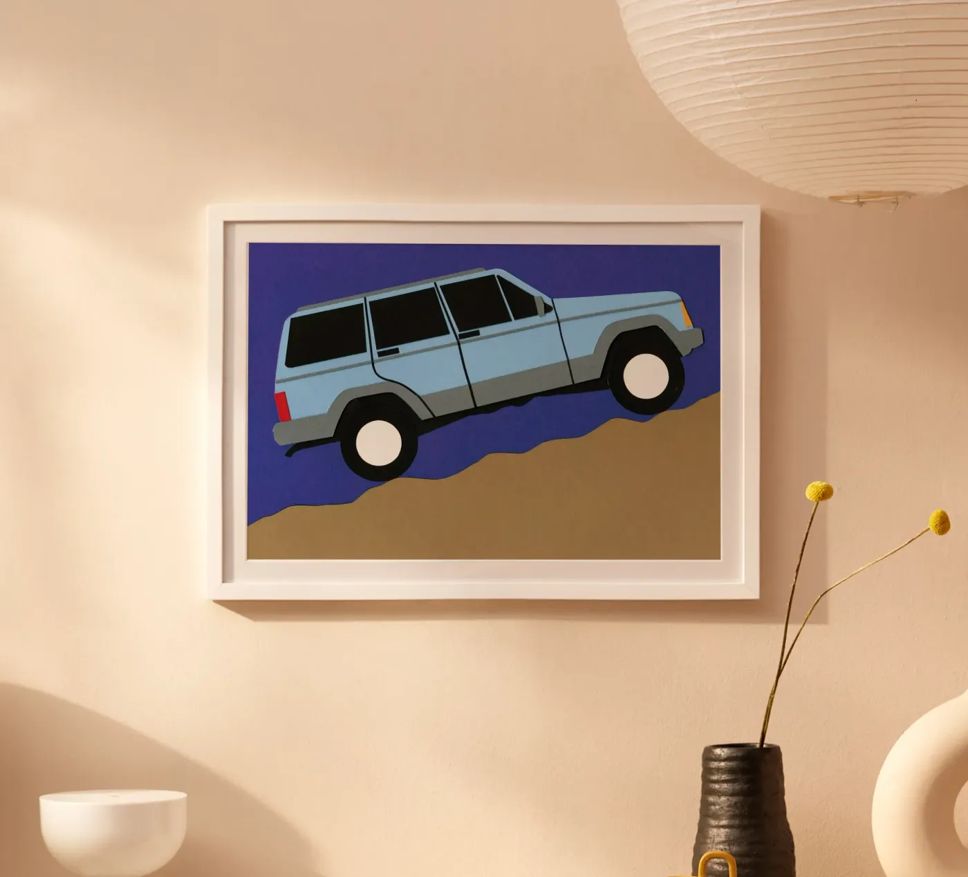 Blue SUV poster da Rosi Feist
