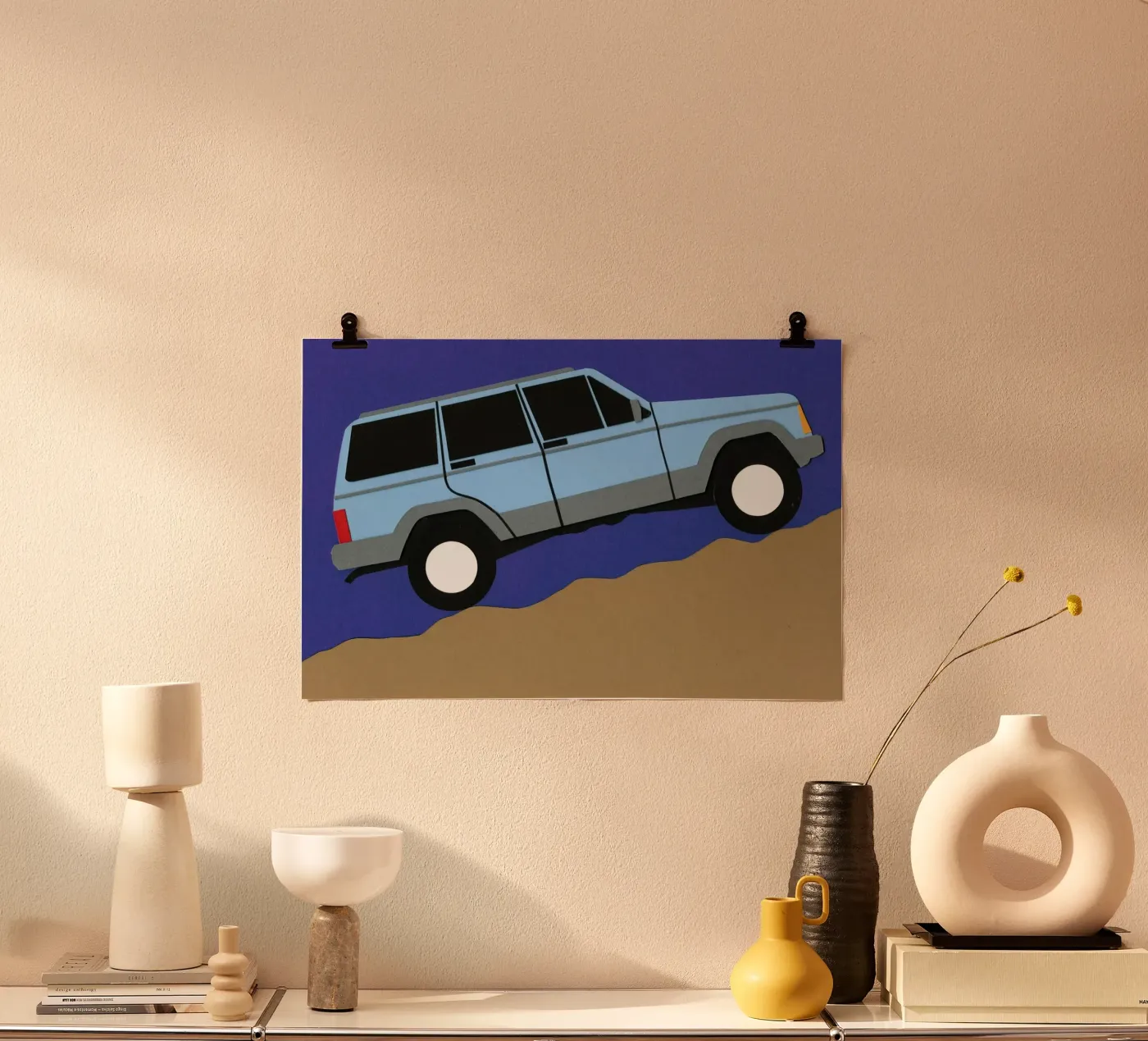 Blue SUV poster da Rosi Feist