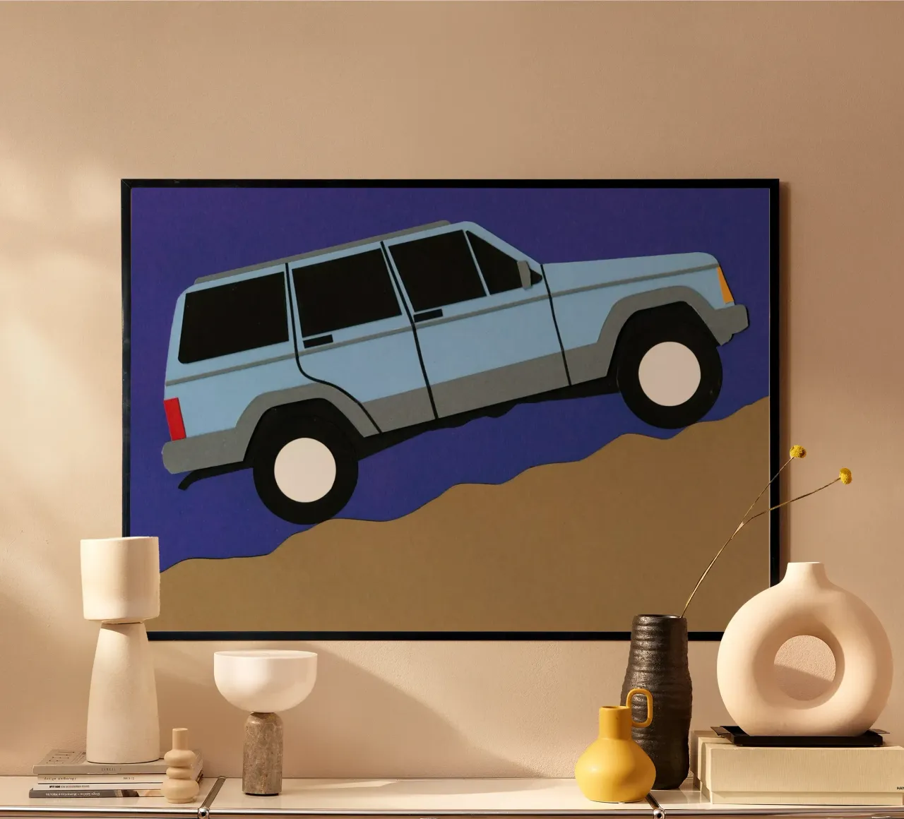Blue SUV poster da Rosi Feist