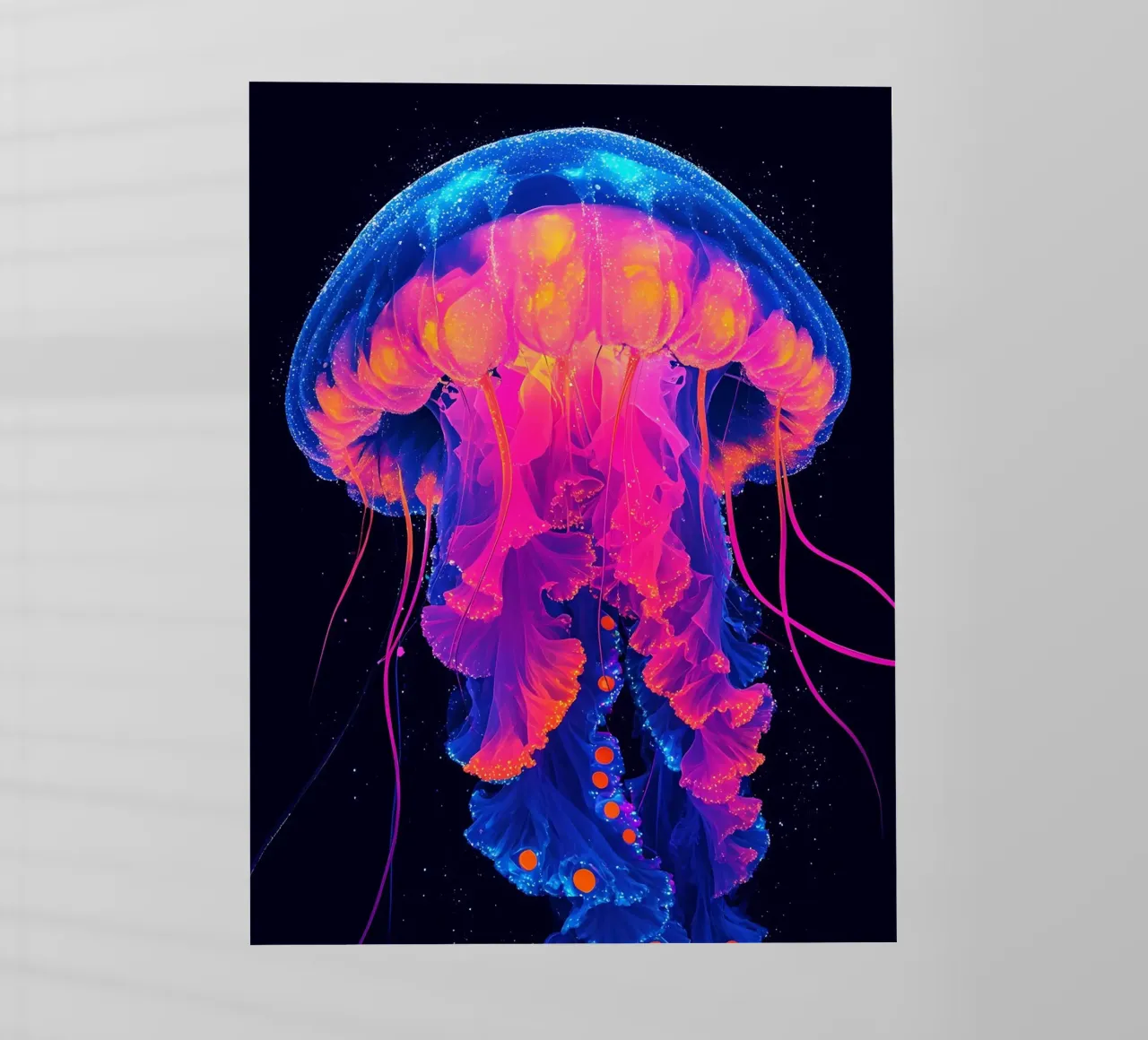 Meduse - Pop Art pellicola backlit da ColorCrash Gallery
