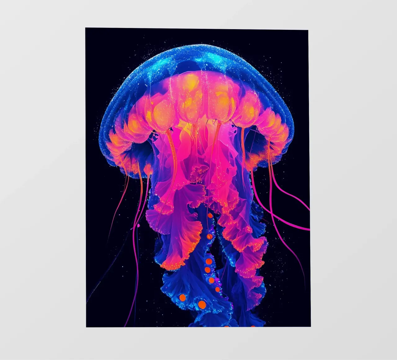 Meduse - Pop Art pellicola backlit da ColorCrash Gallery