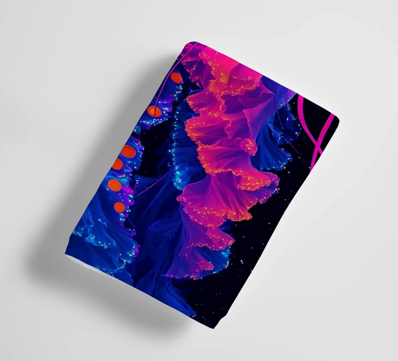 Jellyfish - Pop Art towel by ColorCrash Gallery