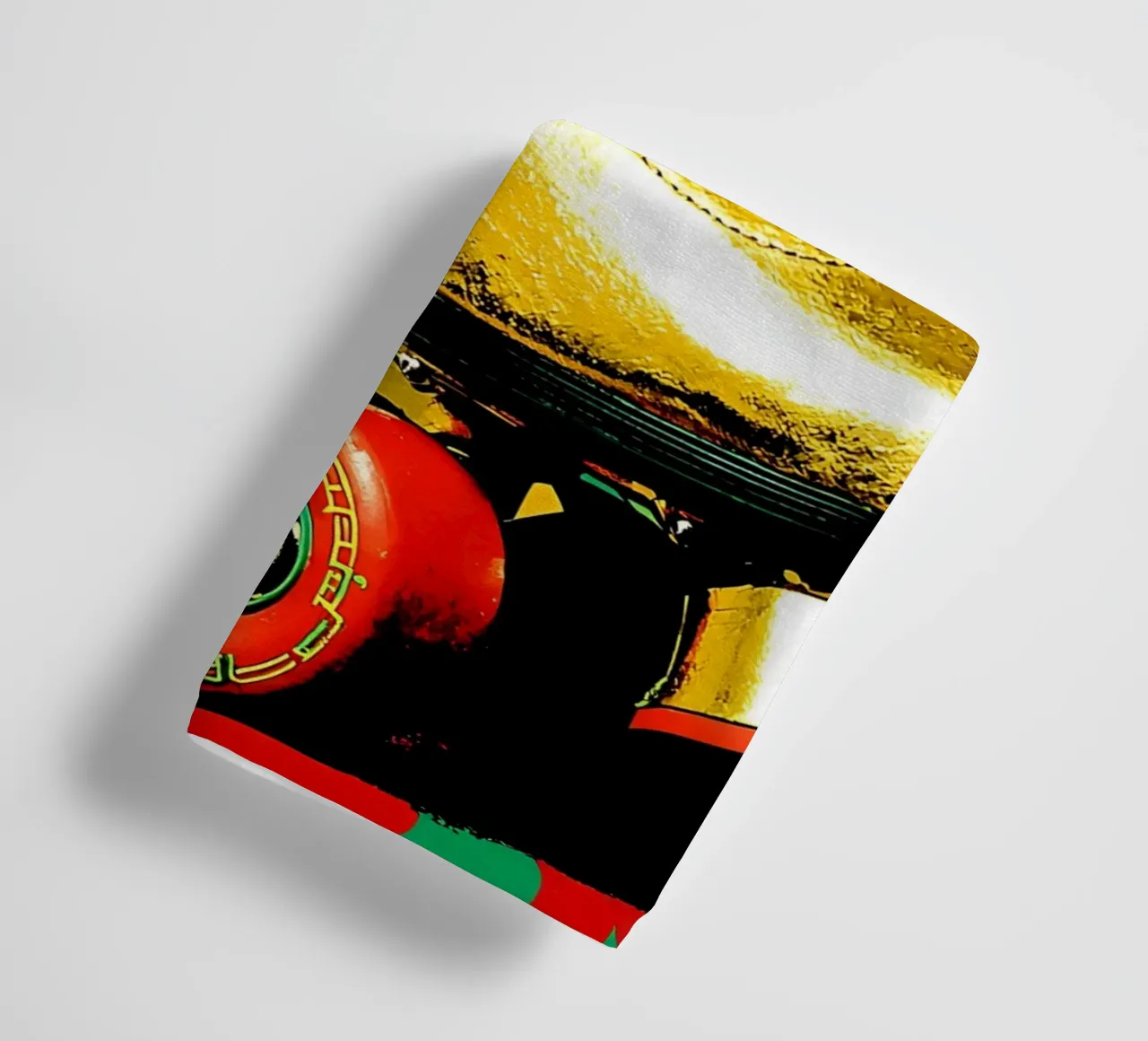 Pattini a rotelle - Pop Art asciugamano da bagno da ColorCrash Gallery