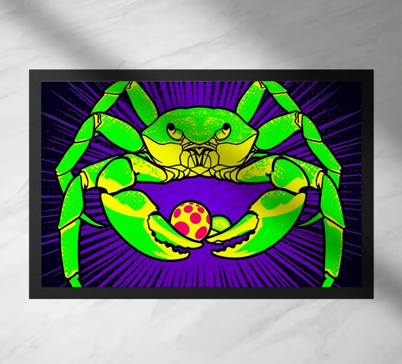 Granchio - Pop Art zerbino da ColorCrash Gallery