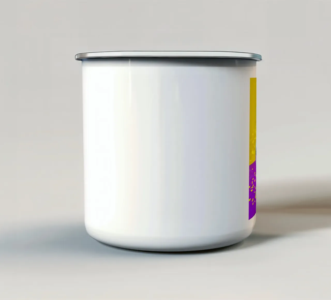 Disco Ball - Pop Art tazza in smalto da ColorCrash Gallery