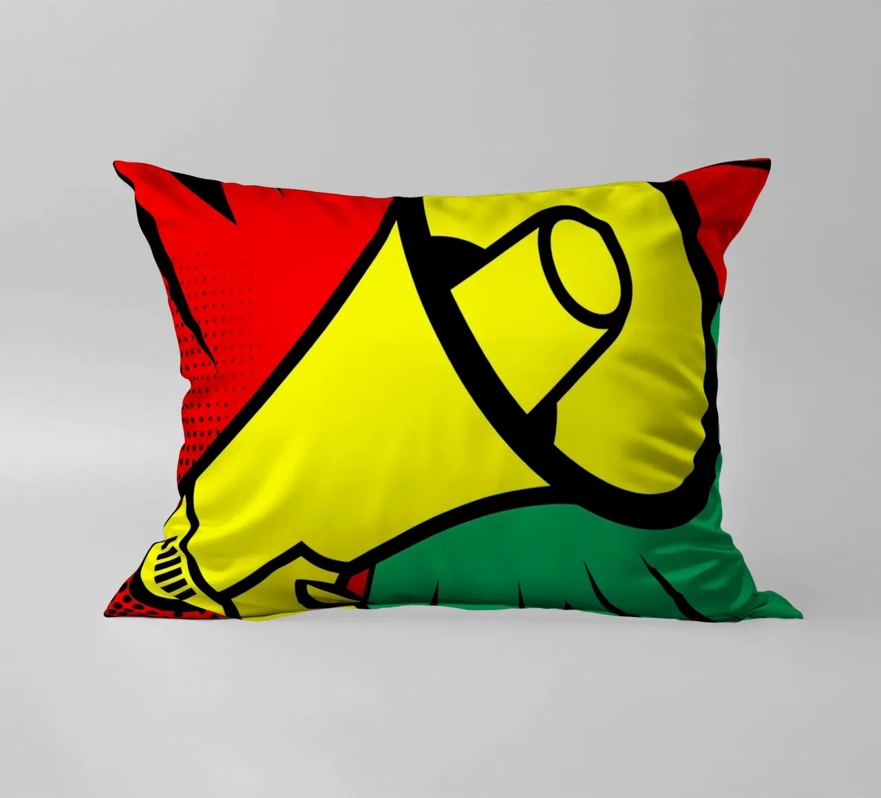 Mega Phone - Pop Art cuscino da ColorCrash Gallery