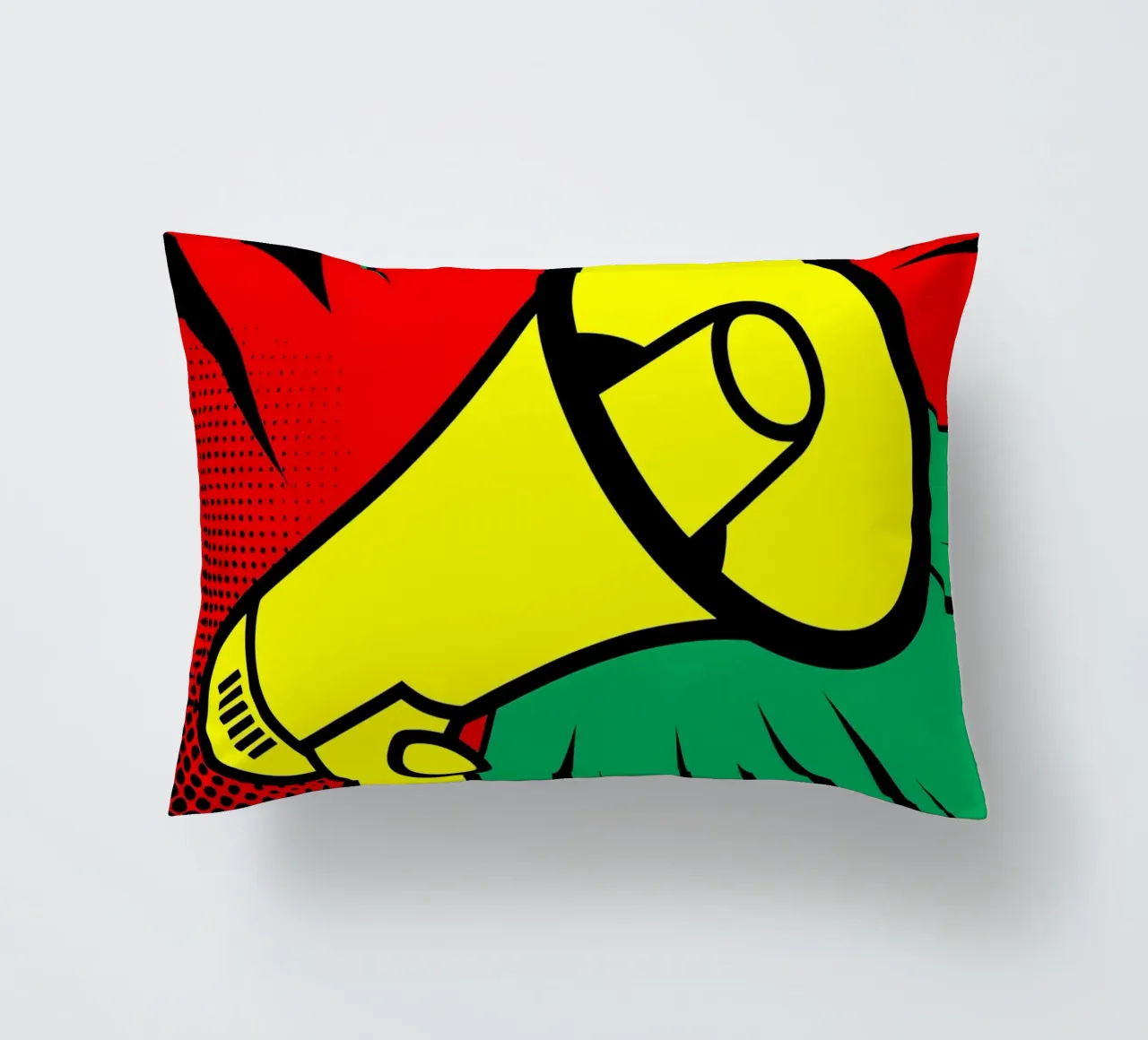 Mega Phone - Pop Art cuscino da ColorCrash Gallery