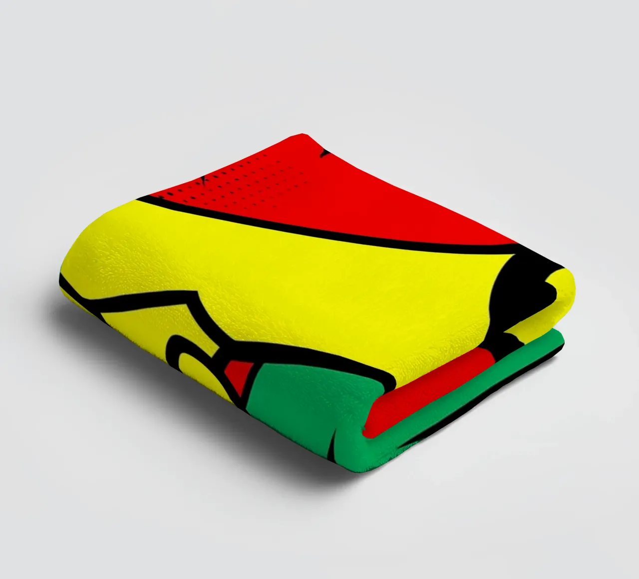 Mega Phone - Pop Art asciugamano da bagno da ColorCrash Gallery