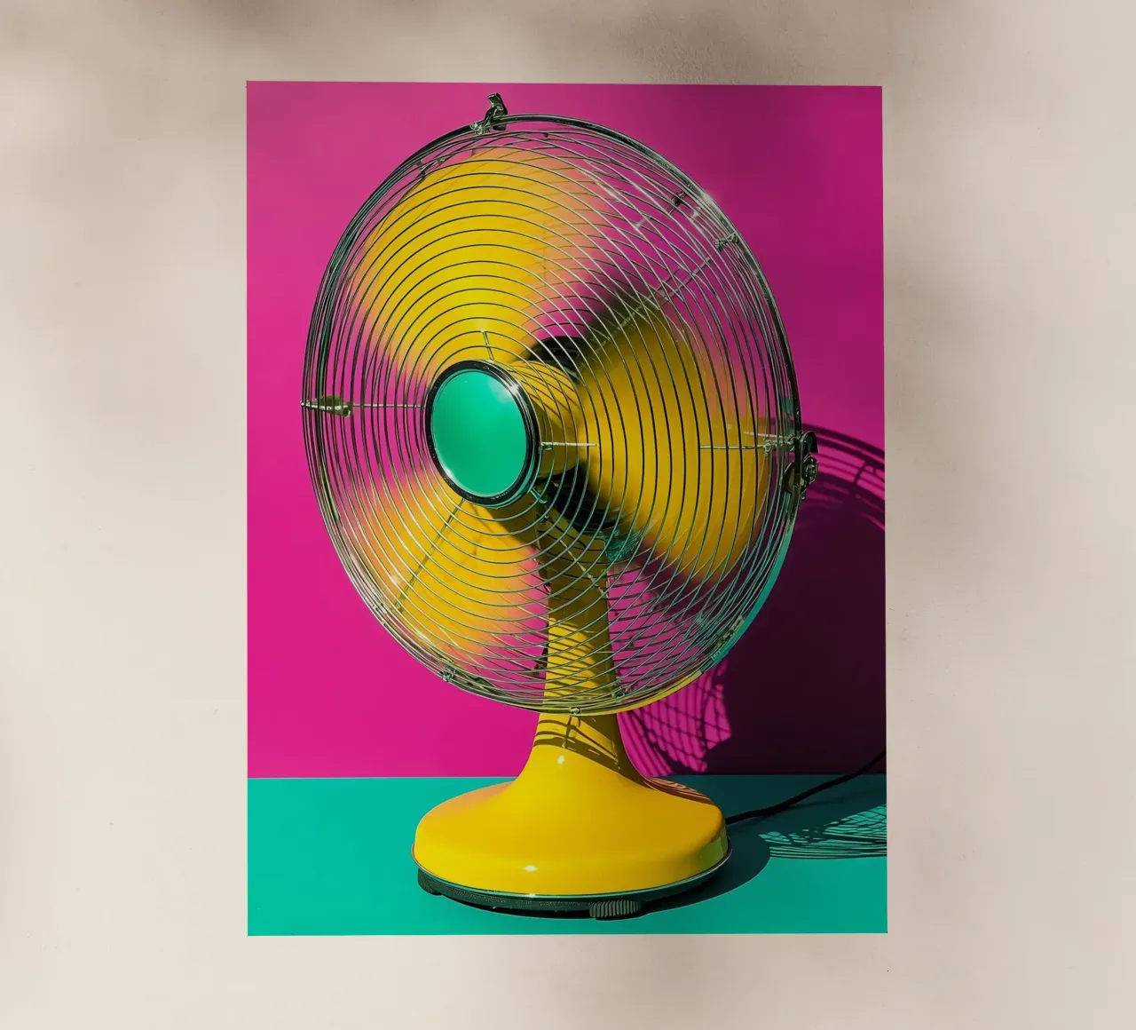 Ventaglio - Pop Art pellicola backlit da ColorCrash Gallery