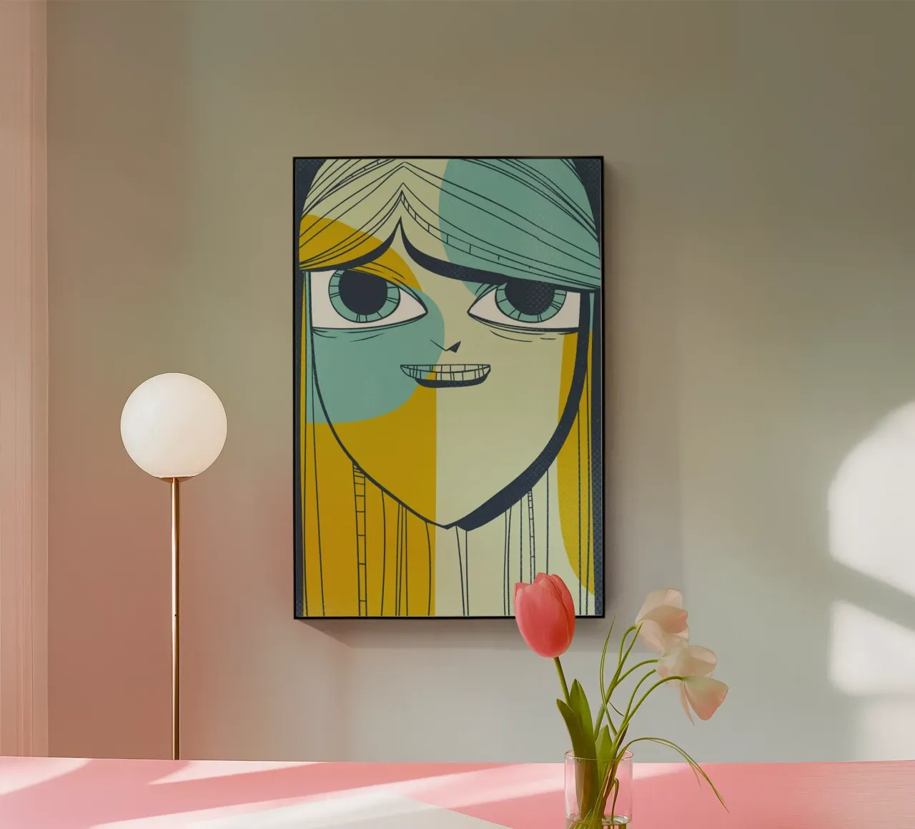 THE BLONDE plexiglass da Caio Beltrão