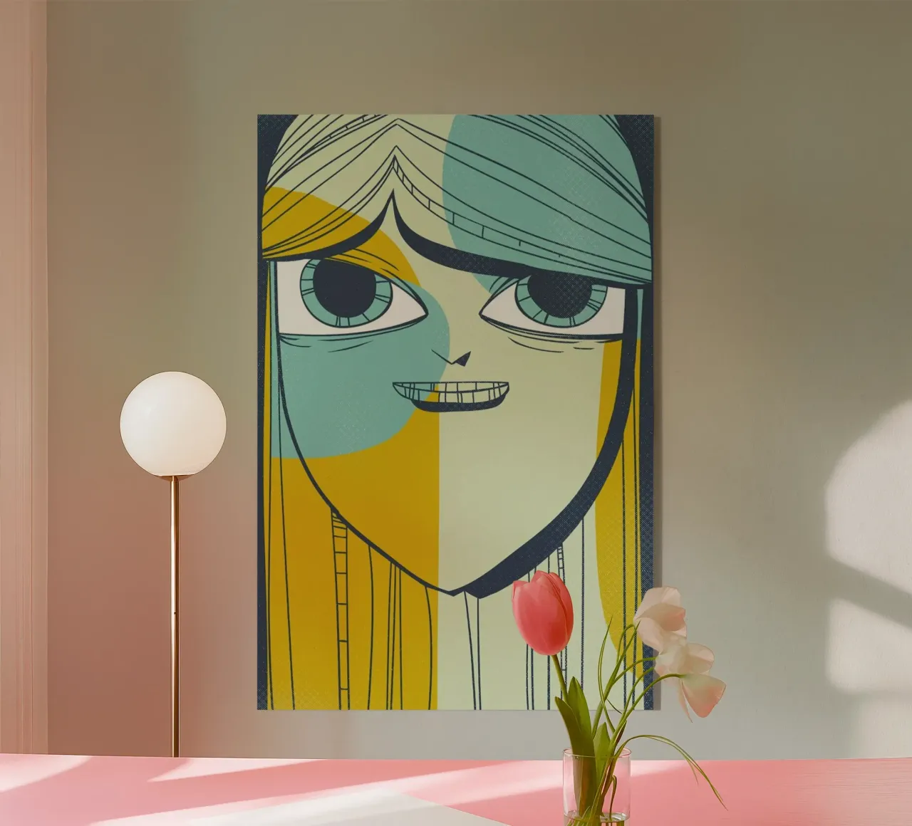 THE BLONDE plexiglass da Caio Beltrão