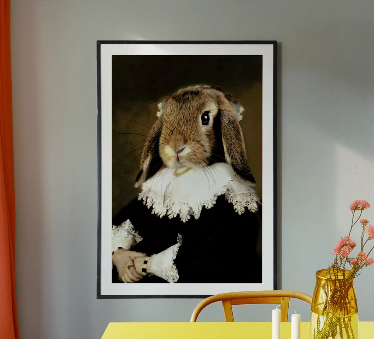 Miss Bunny Rabbit poster by Tein Lucasson