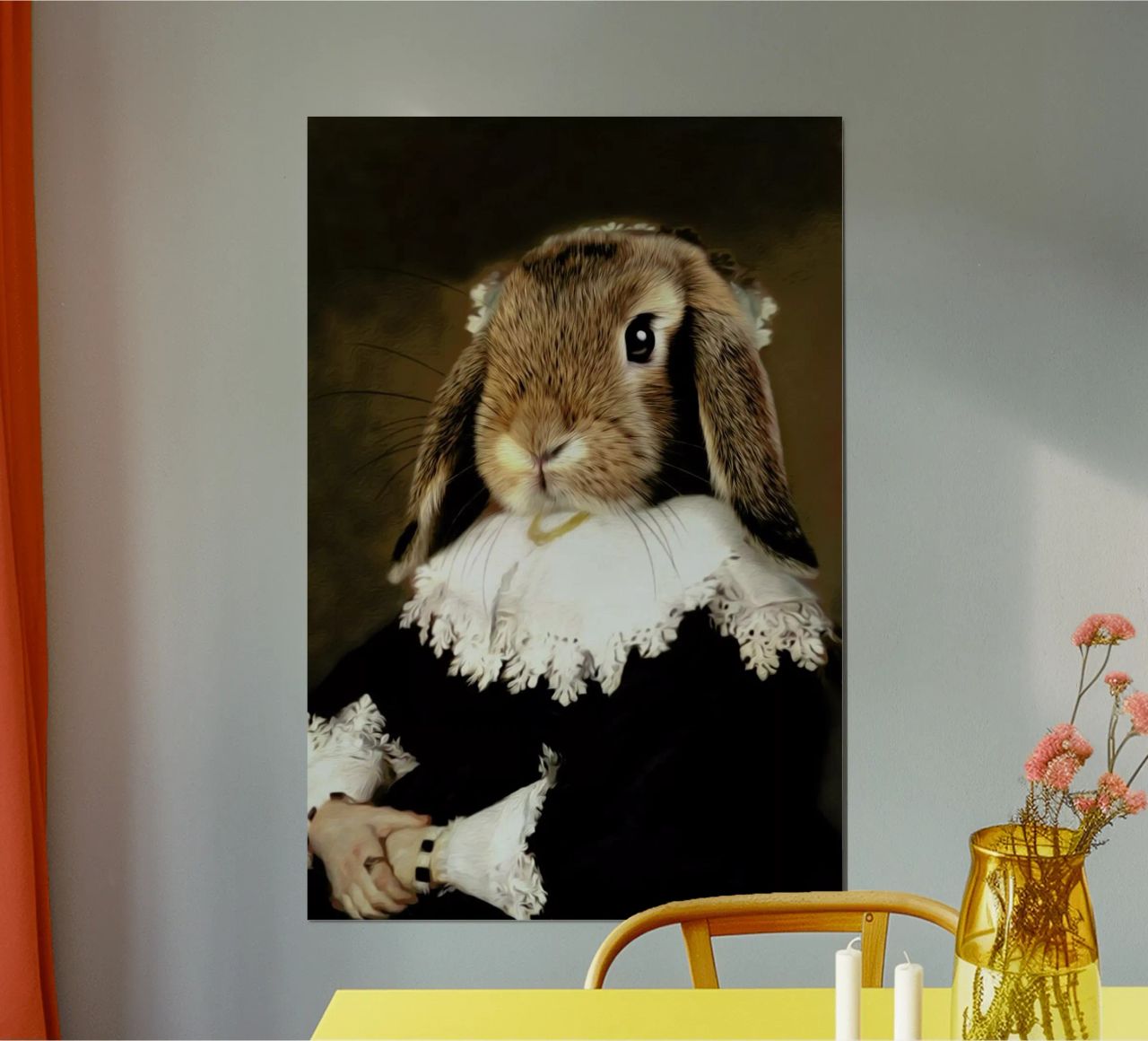 Miss Bunny Rabbit poster by Tein Lucasson