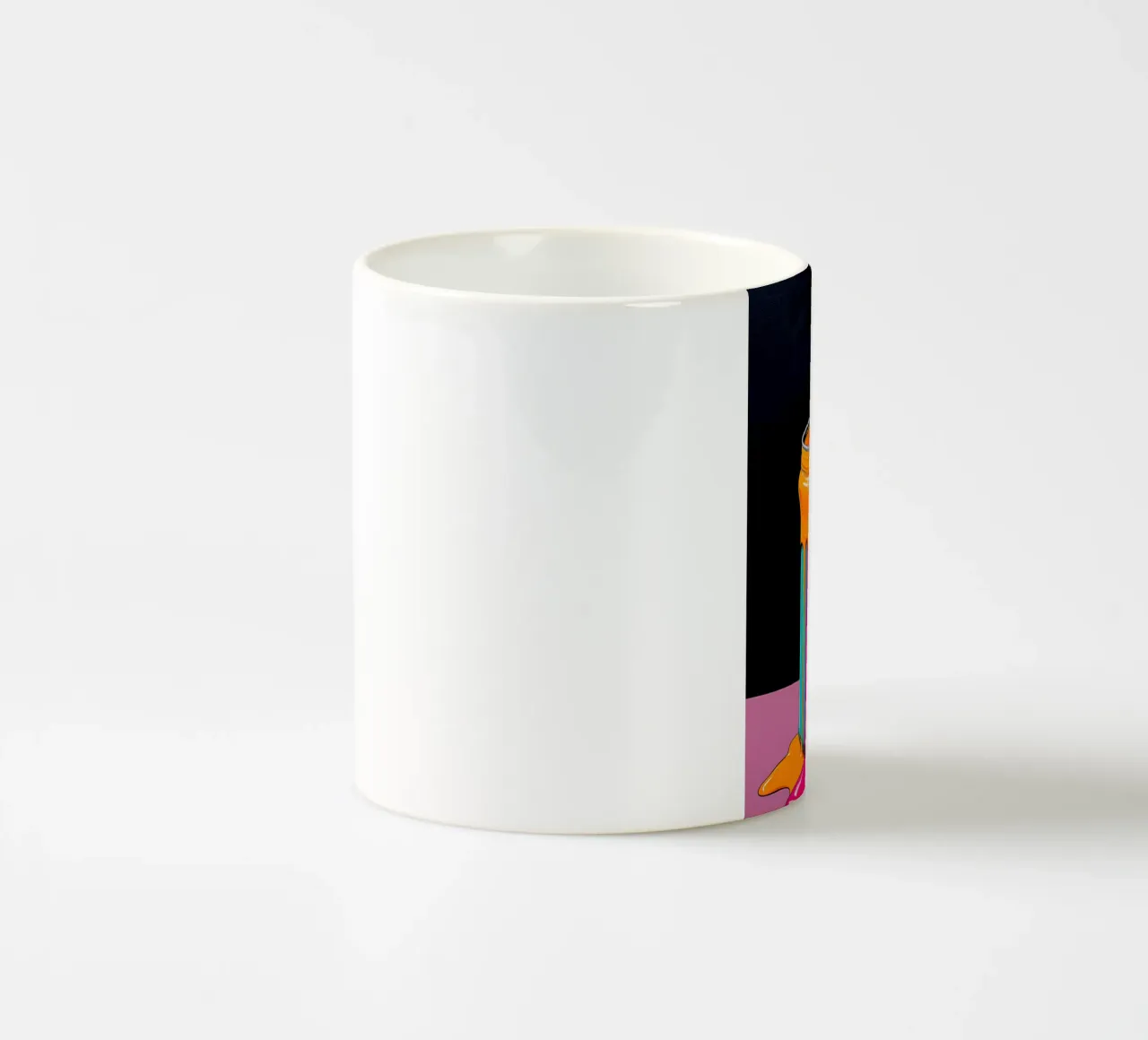 Lattina di dolore - Pop Art tazza in ceramica da ColorCrash Gallery