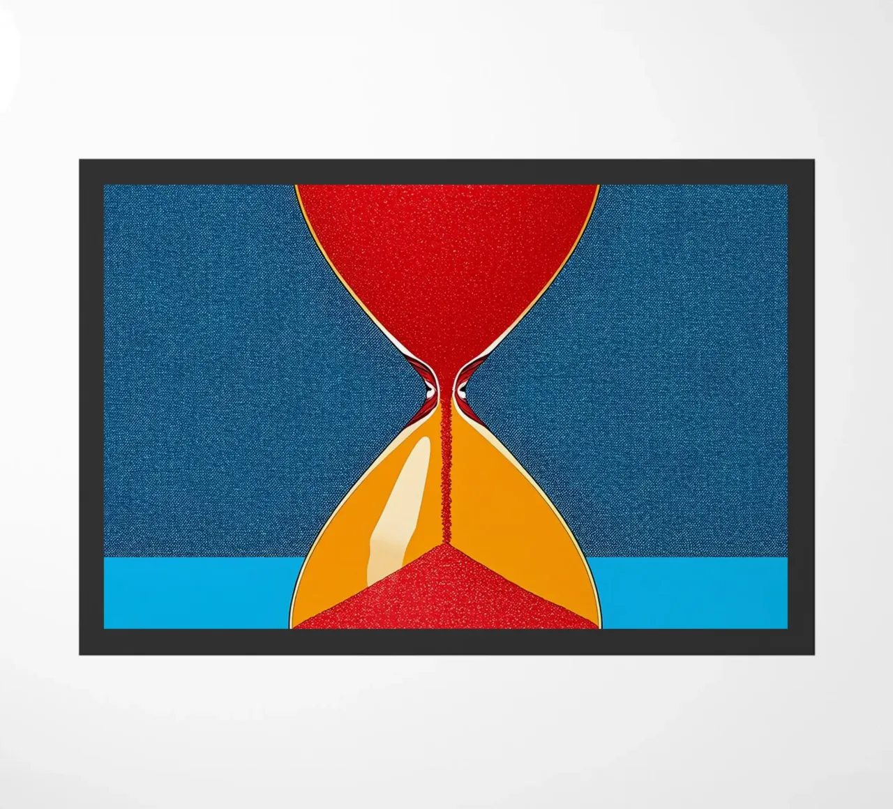 Clessidra - Pop Art zerbino da ColorCrash Gallery