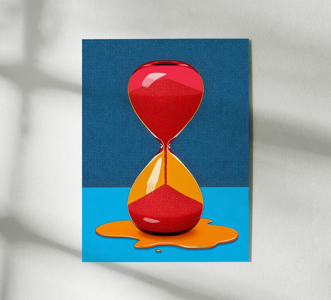 Clessidra - Pop Art plexiglass da ColorCrash Gallery