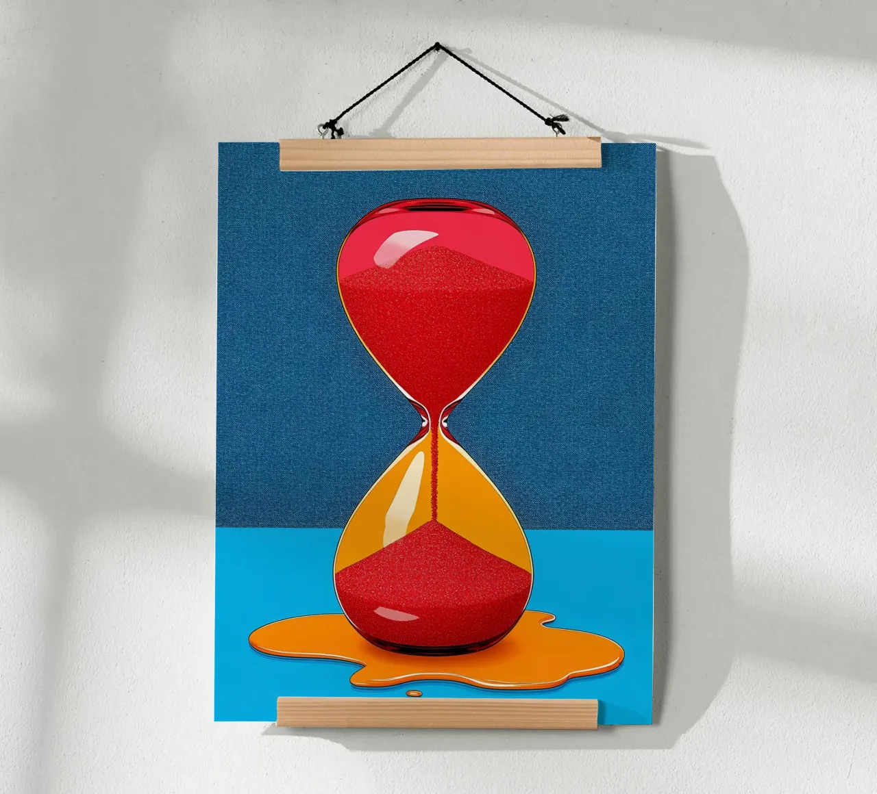 Clessidra - Pop Art carta hahnemühle da ColorCrash Gallery