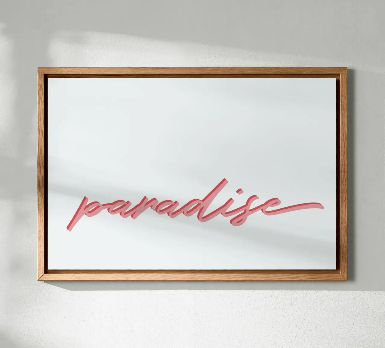 Paradise tela con Cornice a cassetta da KRUTH DESIGN