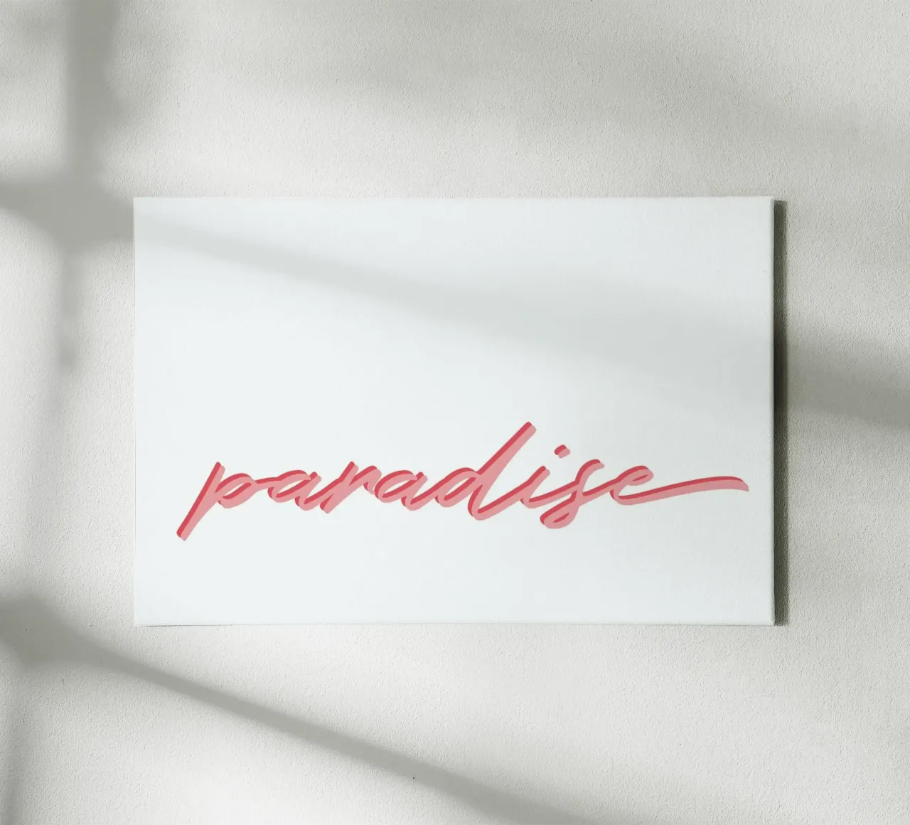 Paradise tela con Cornice a cassetta da KRUTH DESIGN
