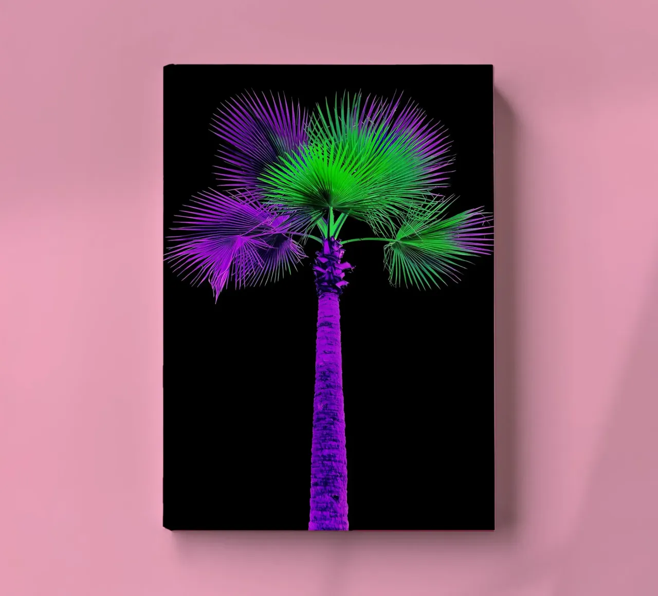 Palm Tree - Pop Art notebook by ColorCrash Gallery