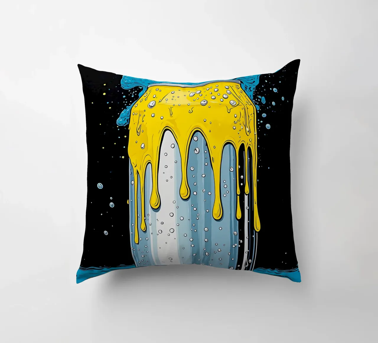 Lattina di soda - Pop Art cuscino da ColorCrash Gallery