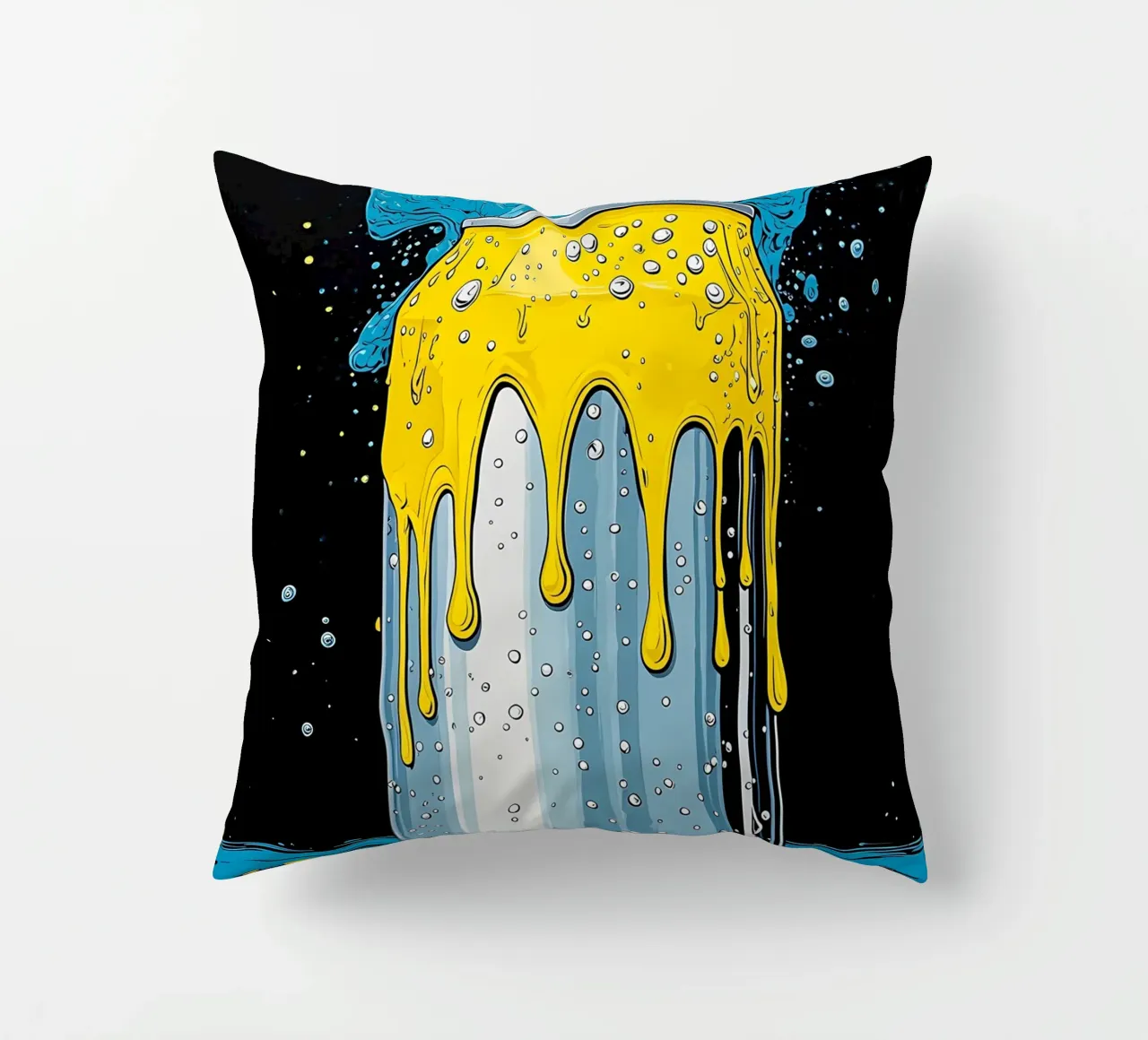 Lattina di soda - Pop Art cuscino da ColorCrash Gallery