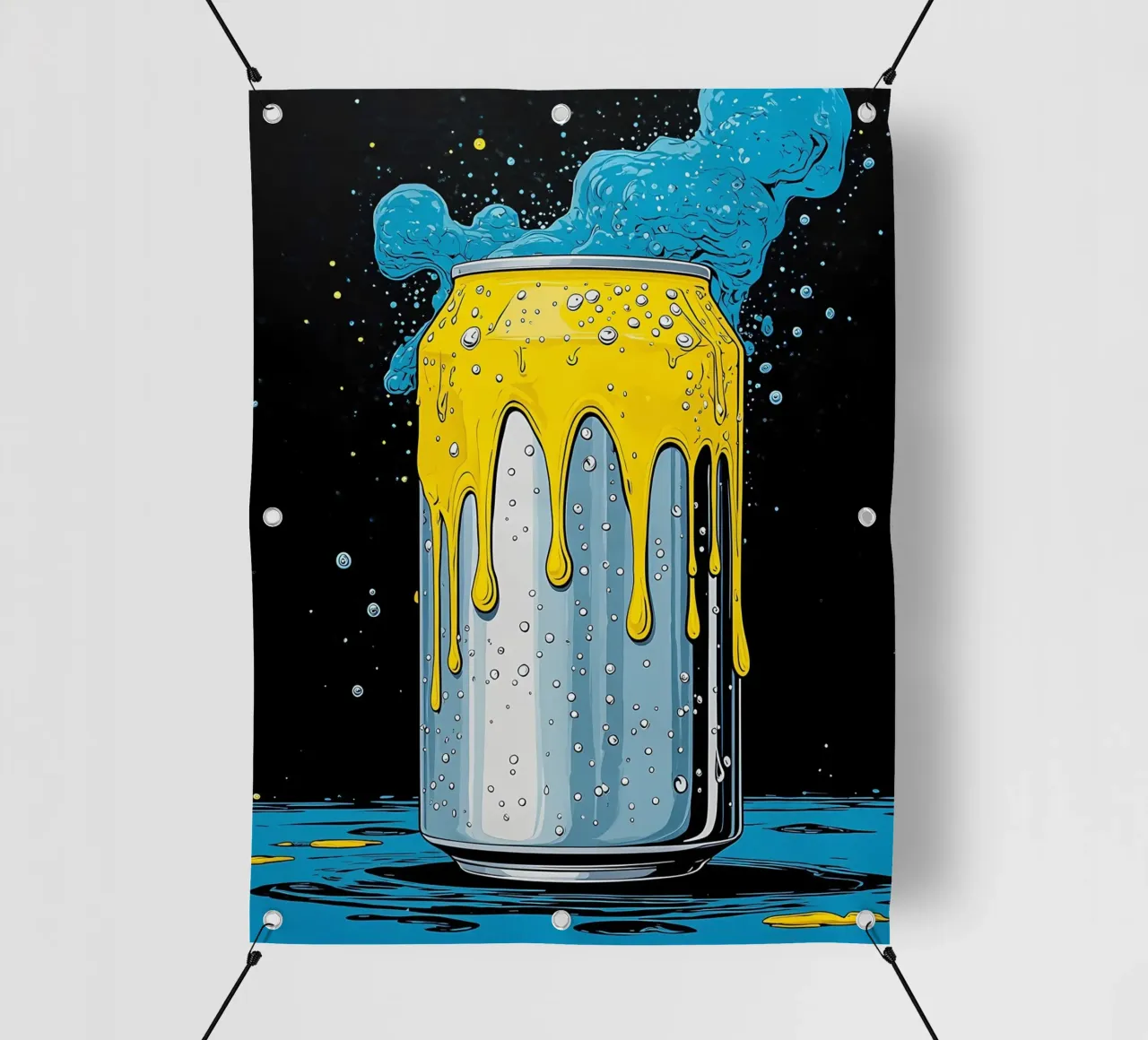Lattina di soda - Pop Art telo in pvc da ColorCrash Gallery