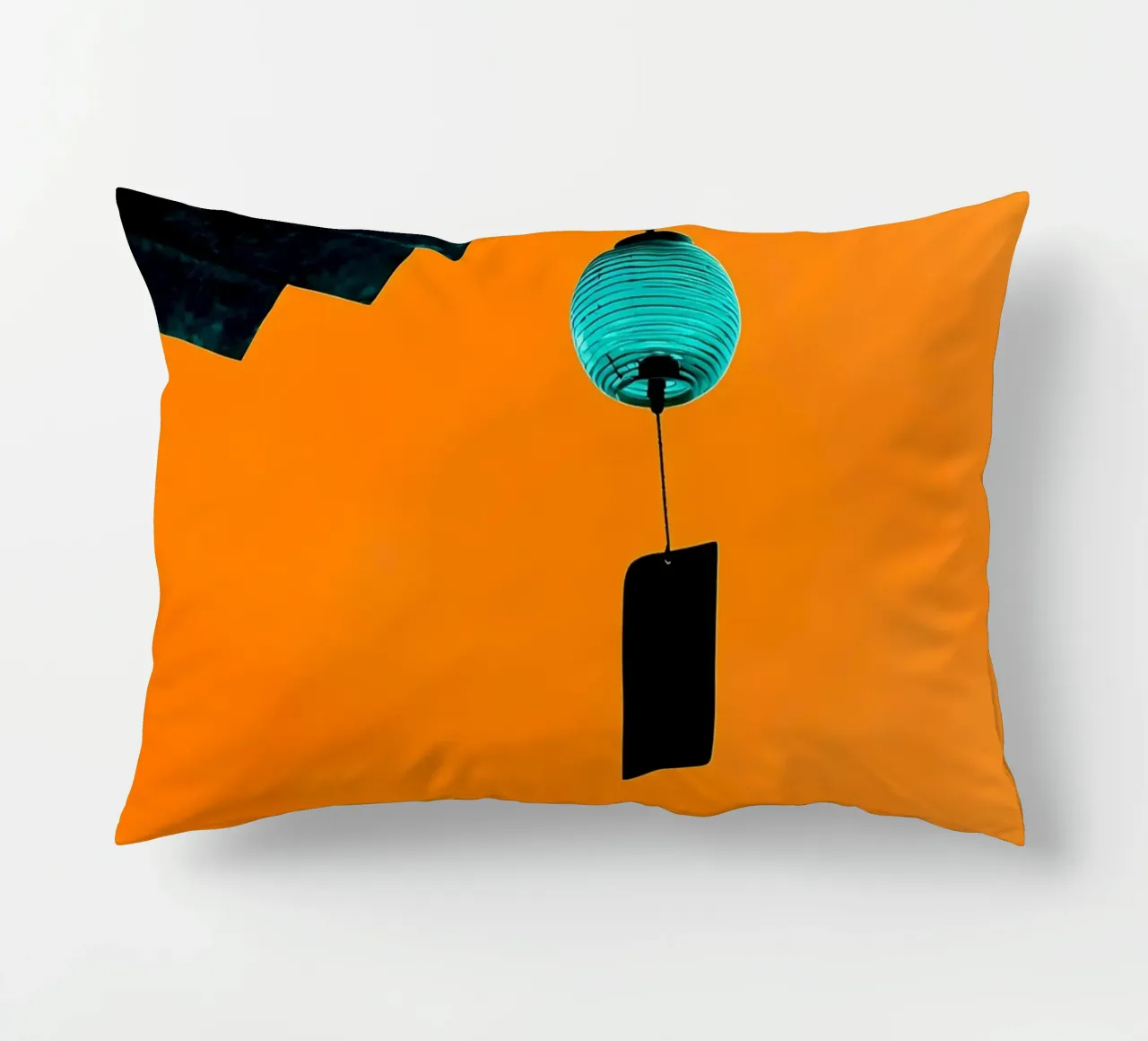 Campana a vento appesa - Pop Art cuscino da ColorCrash Gallery
