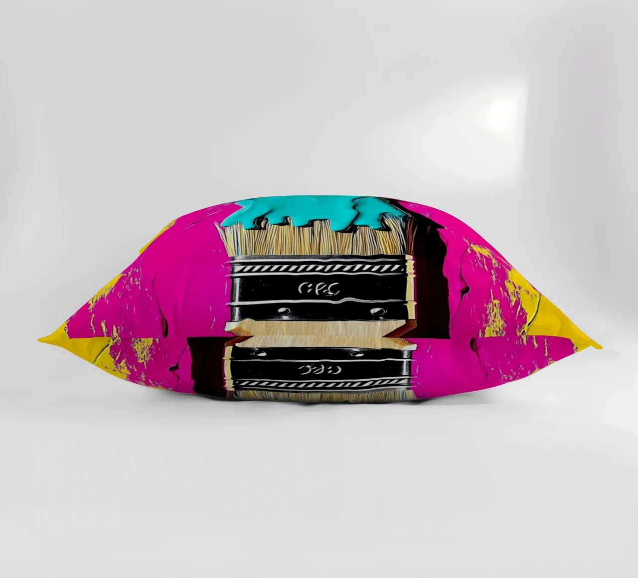 Pennello - Pop Art cuscino da ColorCrash Gallery