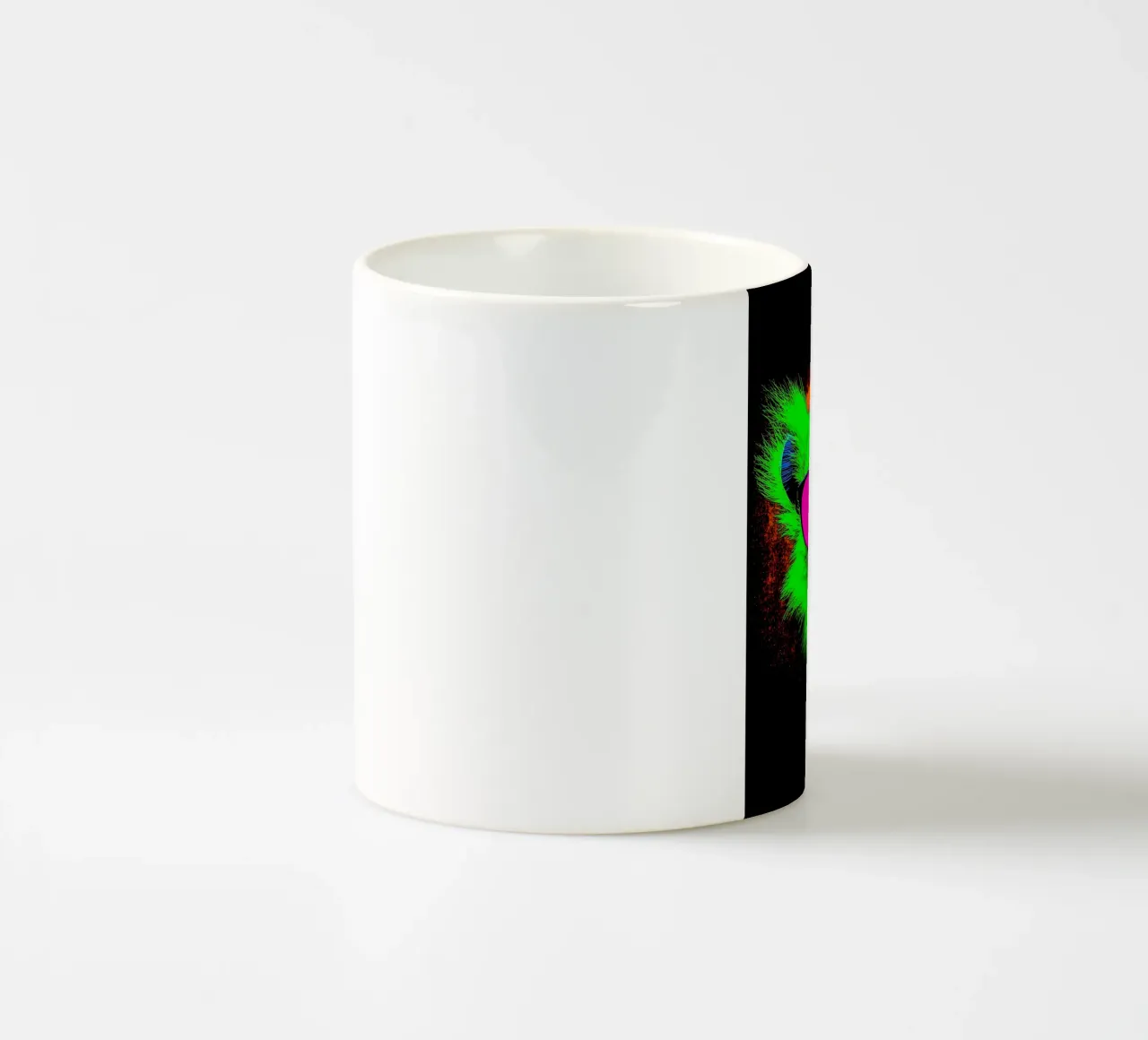 Scimmia con occhiali da sole - Pop Art tazza in ceramica da ColorCrash Gallery