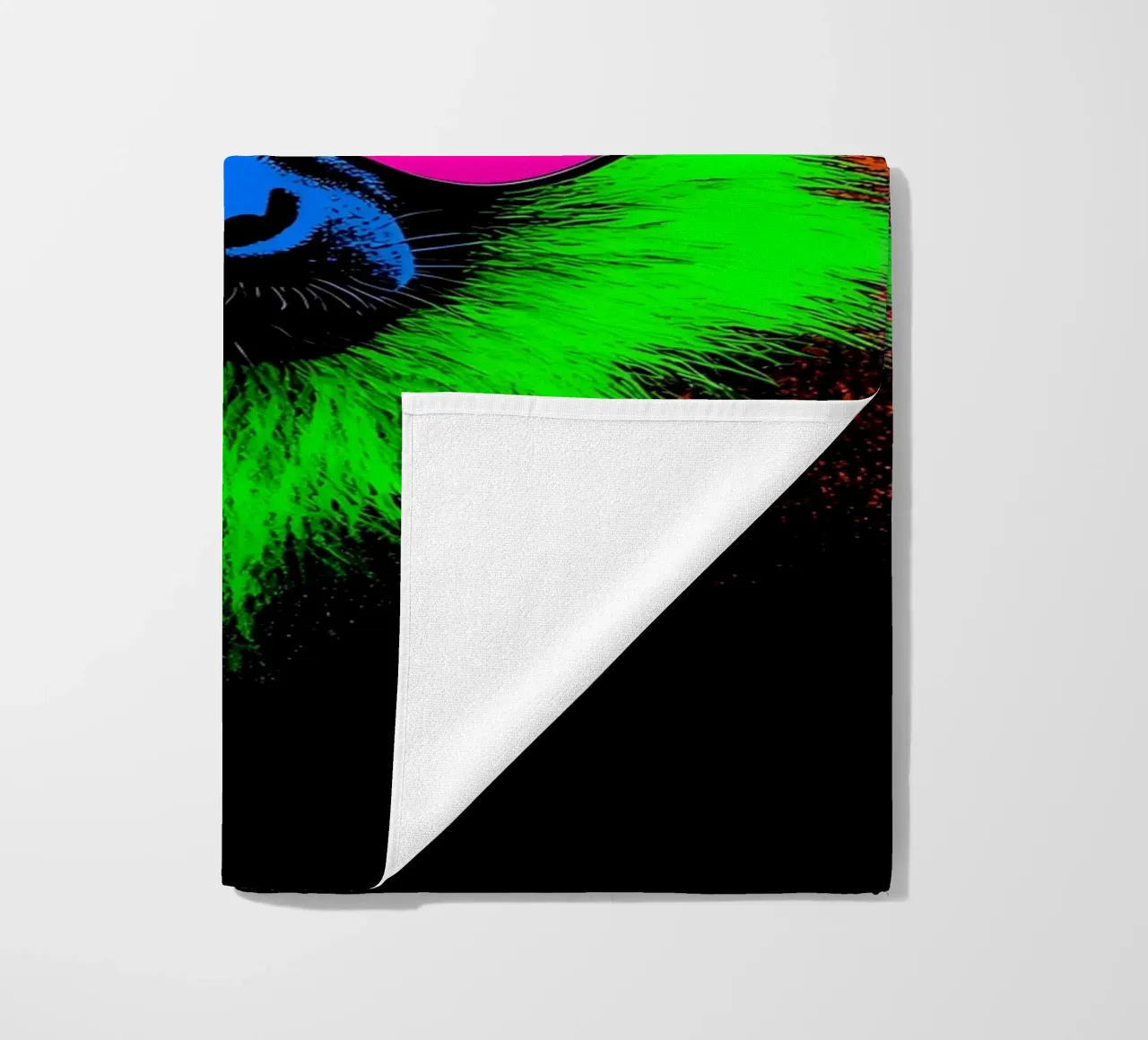 Scimmia con occhiali da sole - Pop Art telo mare da ColorCrash Gallery