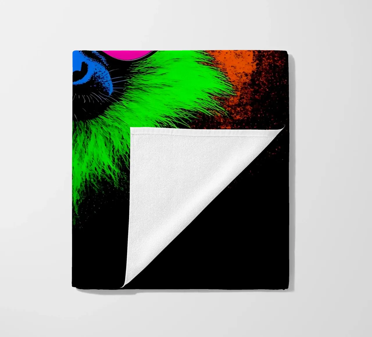 Scimmia con occhiali da sole - Pop Art telo mare da ColorCrash Gallery