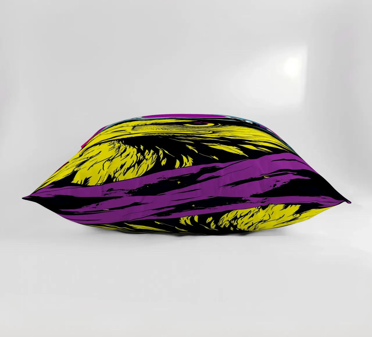Aquila in occhiali - Pop Art cuscino da ColorCrash Gallery