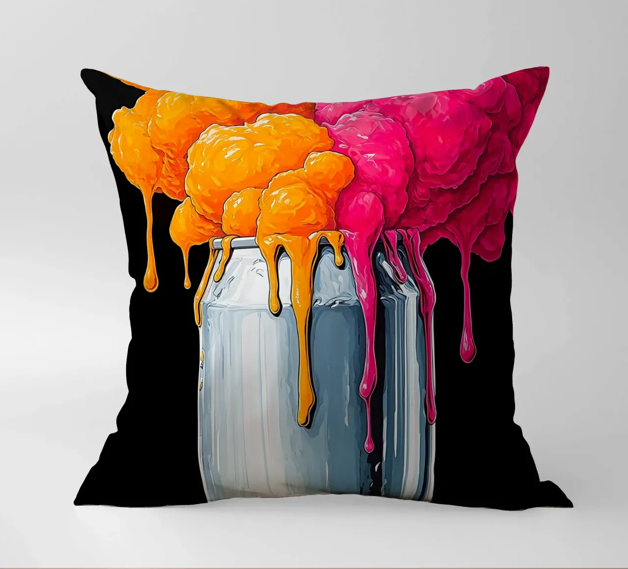 Lattina di soda - Pop Art cuscino da ColorCrash Gallery