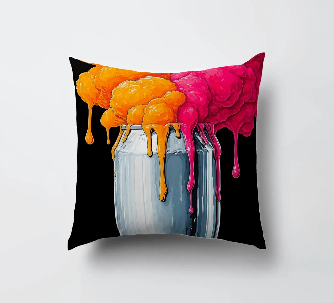 Lattina di soda - Pop Art cuscino da ColorCrash Gallery