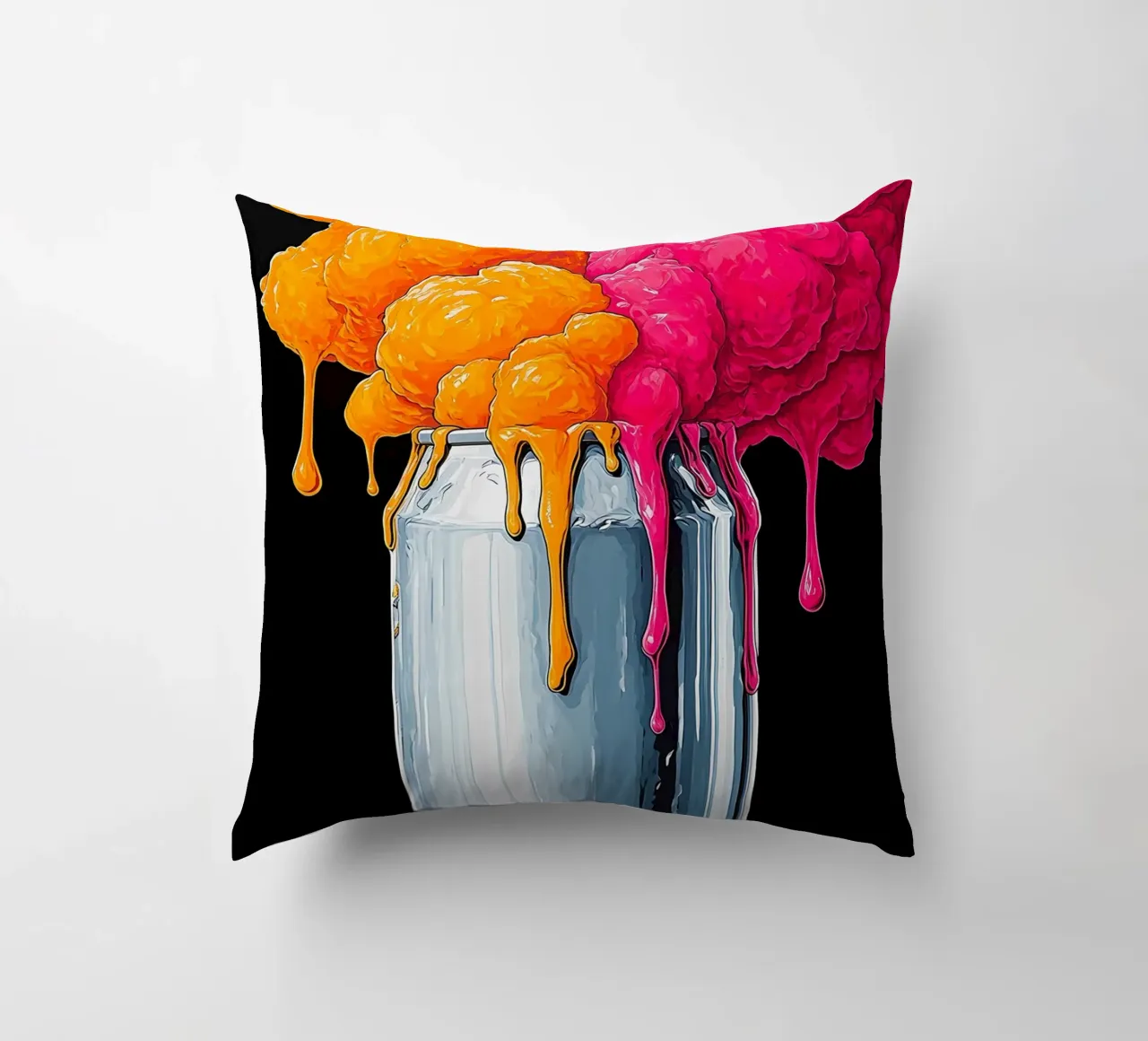 Lattina di soda - Pop Art cuscino da ColorCrash Gallery