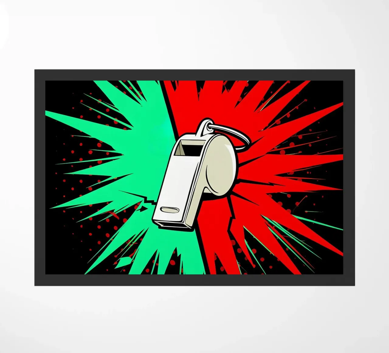 Fischio - Pop Art zerbino da ColorCrash Gallery