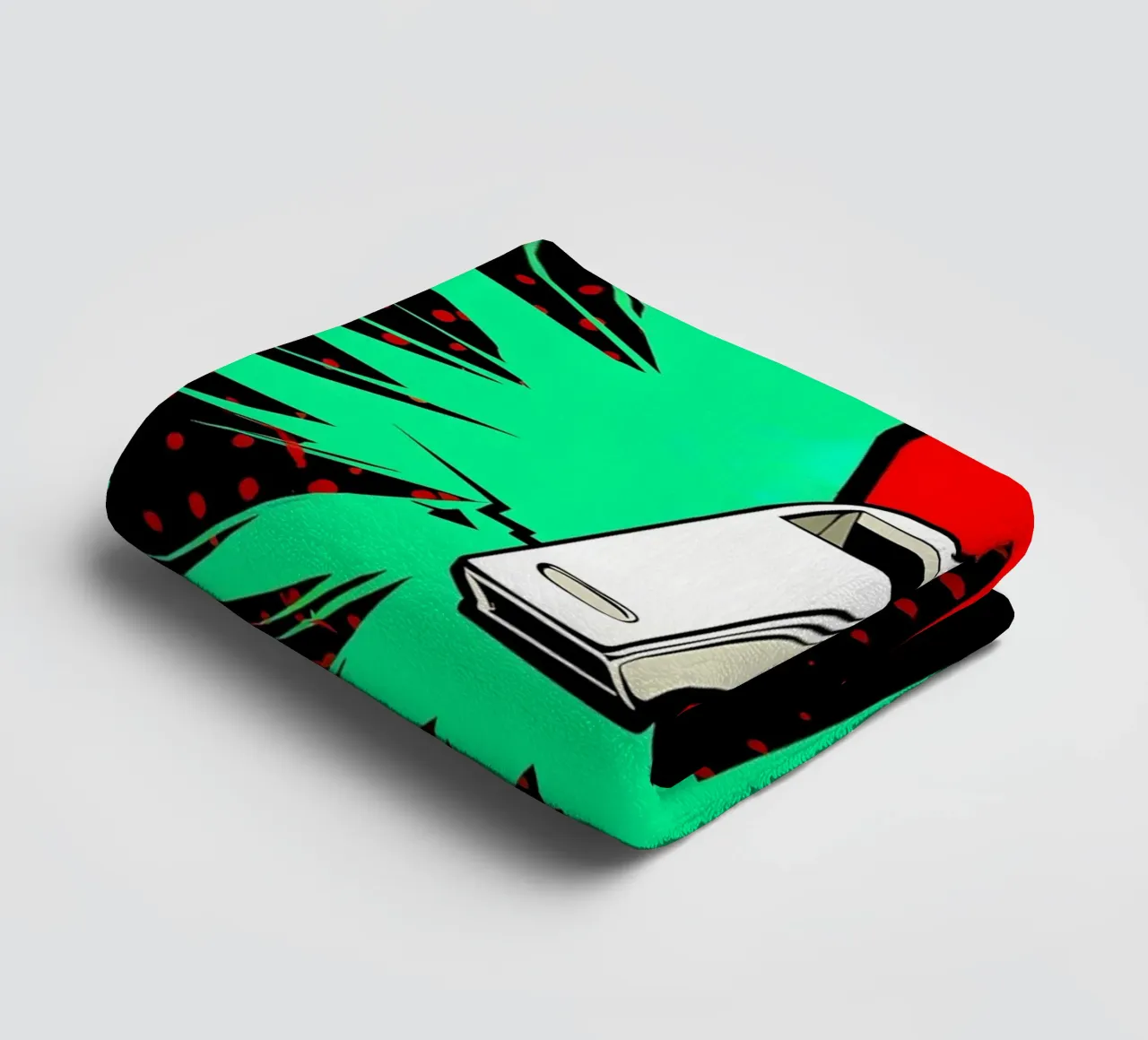 Fischio - Pop Art asciugamano da bagno da ColorCrash Gallery